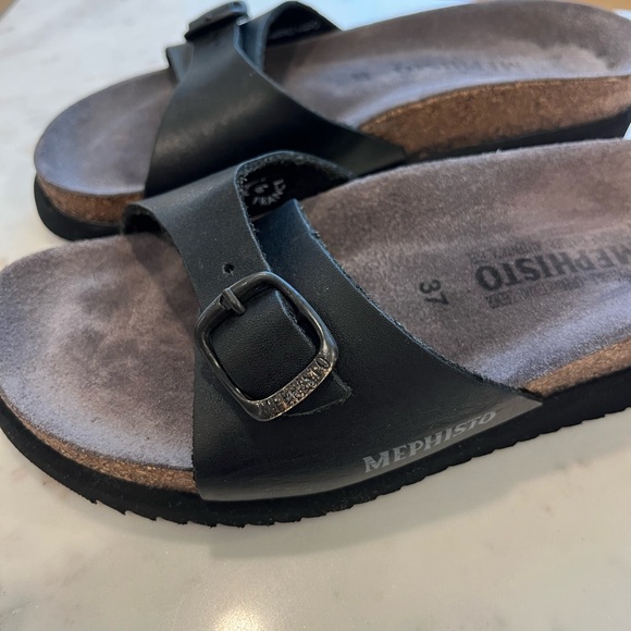 Mephisto Mabel Slide Sandals 37 - Picture 7 of 9